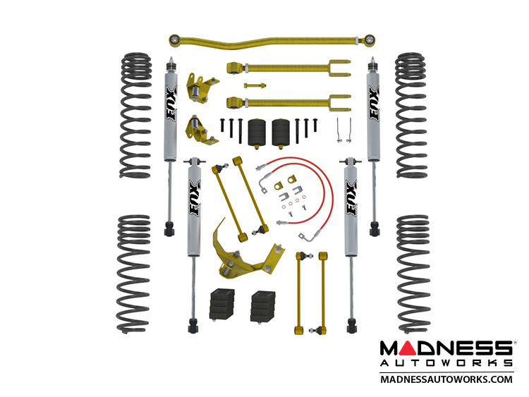 Jeep Wrangler JK True Dual-Rate Lift Kit - 2.5"/3.5" - Fox Edition