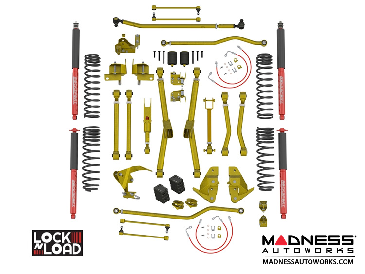 Jeep Wrangler JK Lock-N-Load Long Arm Compound Suspension - 4.4"/5.5" - RockSport L/T Edition