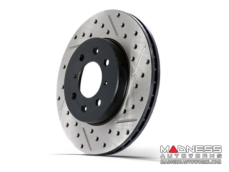 Jeep Renegade Performance Brake Rotor - StopTech - Drilled and Slotted - Rear Right