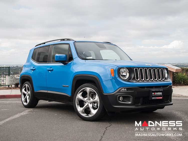 Jeep Renegade Custom Wheels (4) - Phantom - 19x8" - Hyper Silver/ Hyper Black